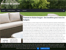 Tablet Screenshot of meubles-de-jardin.net